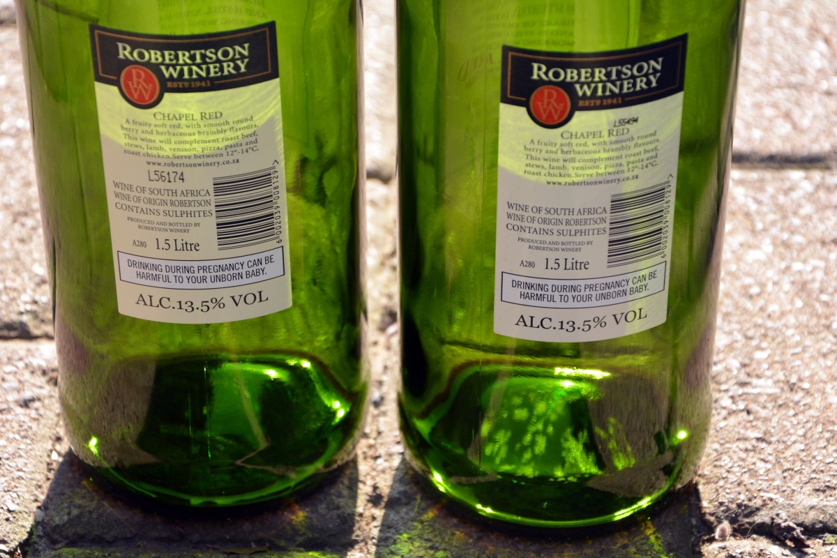 custom wine label example